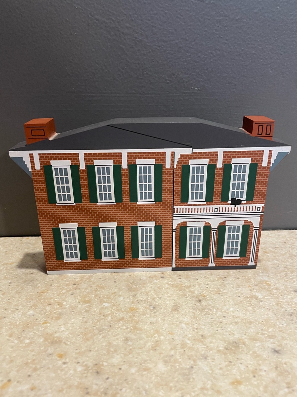 CATS MEOW Vintage Ulysses S Grant Home Galena Illinois Shelf Sitter Souvenir